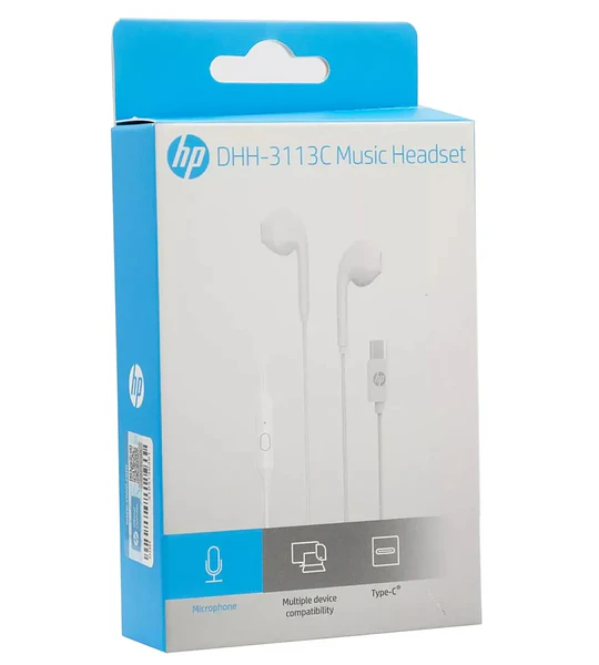 AUDIF MIC HP TYPE C WH DHH-3113C