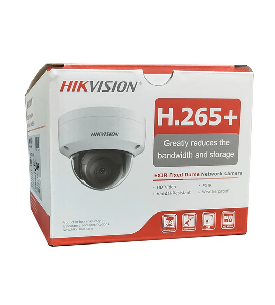 CAM IP HIK DOMO EXT 2MP IK POE