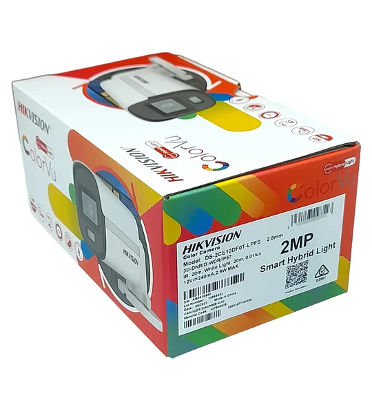 CCTV CAM HIK 1080P EXT BULLET COLOR