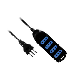 CABLE ALARGADOR 1.5MT 4P BK PHILCO