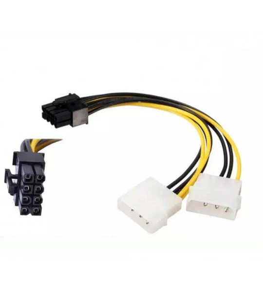 CABLE PODER MOLEX X2 / PCIEX 8P TWC