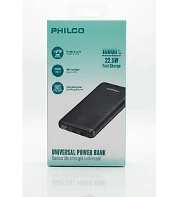 POWER BANK PHILCO 10.0AH BLACK