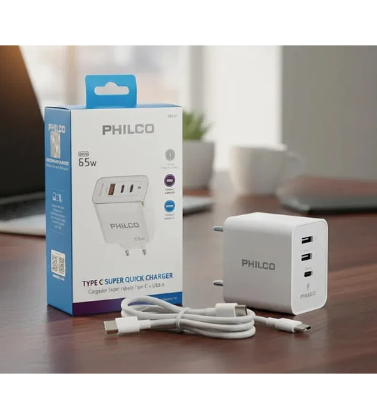 CARG CEL 220/USB A+C X2 65W QC667
