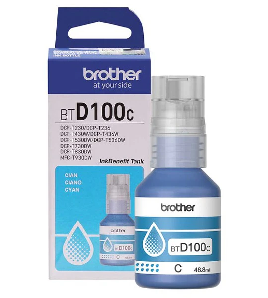 TINTA BROTHER BT100C CYAN