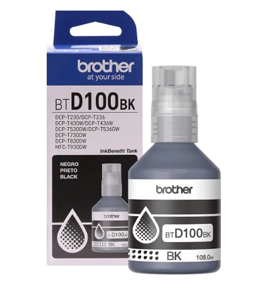TINTA BROTHER BTD100BK BLACK