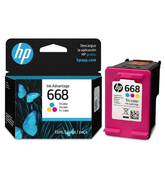 TINTA HP 668 COLOR 3FP36VL ORIG