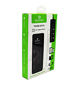 CARG USB ULTRA 220V 3B USB 2.0AMP