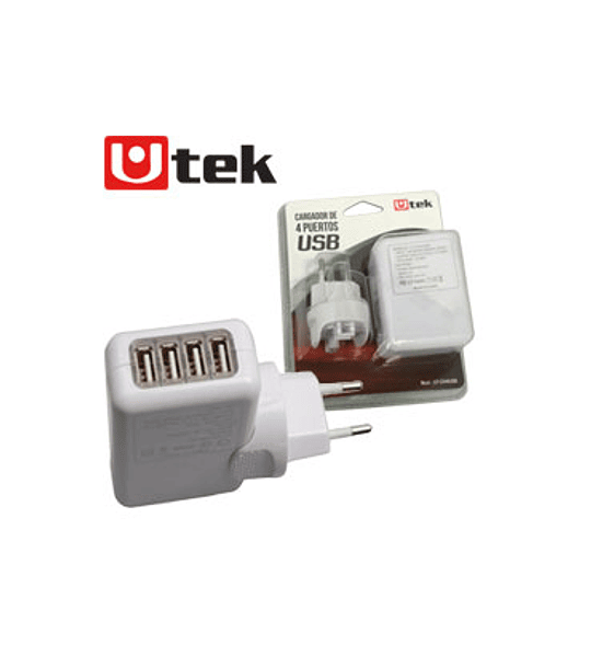 CARG USB UTEK 220V X 4 USB 2.1AMP