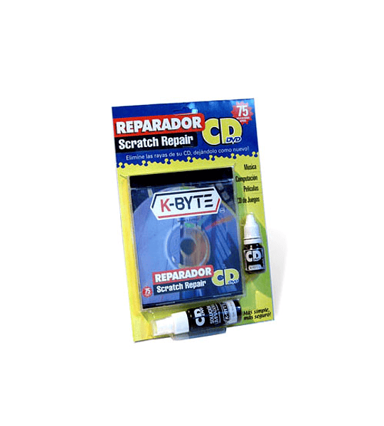 LIMP K-BYTE REPARADOR CD-DVD