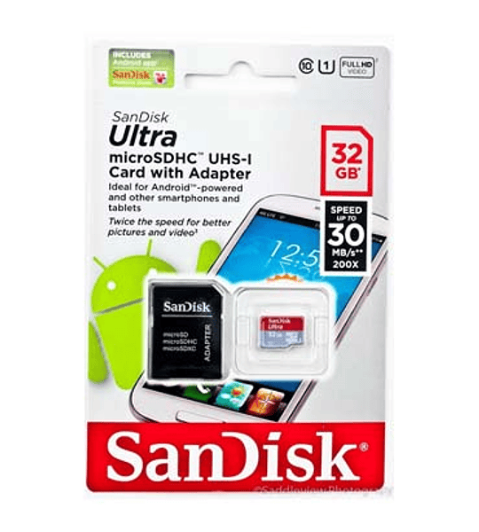 MEM MICRO SD GB32 SANDISK C10 UHS-I