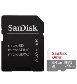 MEM MICRO SD GB64 SANDISK C10 UHS-I