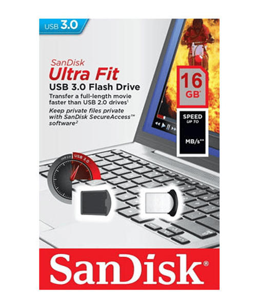 PENDRIVE GB16 SANDISK ULTRA FIT 430