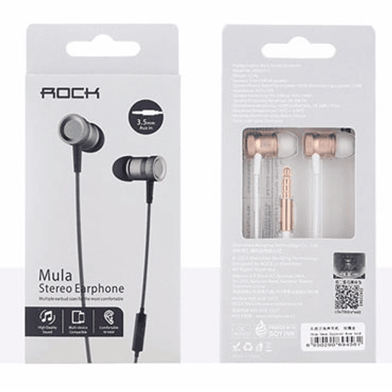 AUDIF MIC ROCK MULA ROSE GOLD