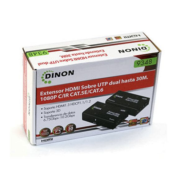 ADAPT HDMI EXTENSOR H/H 30MT DINON