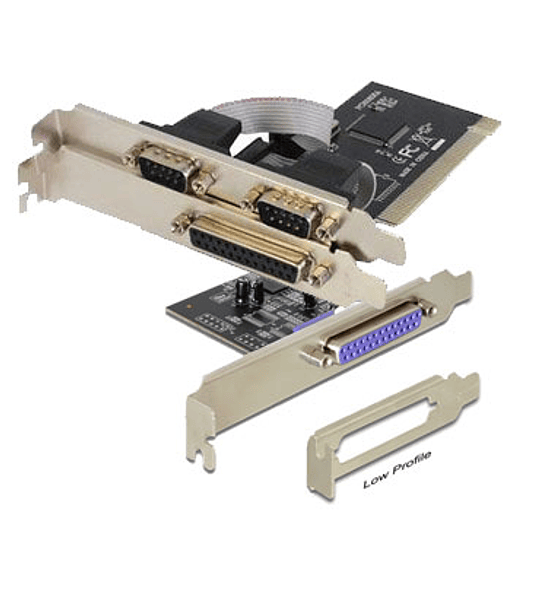 CONT PCI 2 SERIAL+1 PARALELO LOWPRO