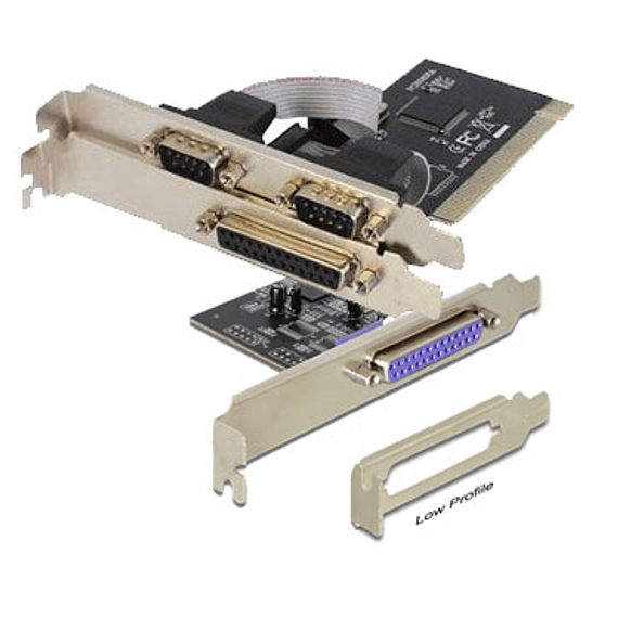 CONT PCI 2 SERIAL+1 PARALELO LOWPRO