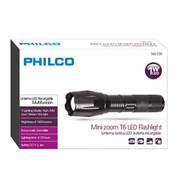 LINTERNA SWAT LED FLASH HELP PHILCO