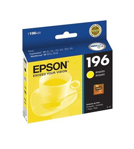 TINTA EPSON T196420 YELLOW XP401