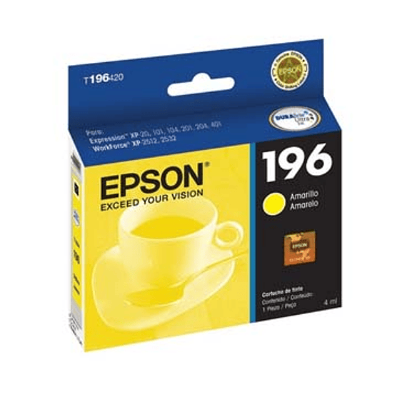 TINTA EPSON T196420 YELLOW XP401