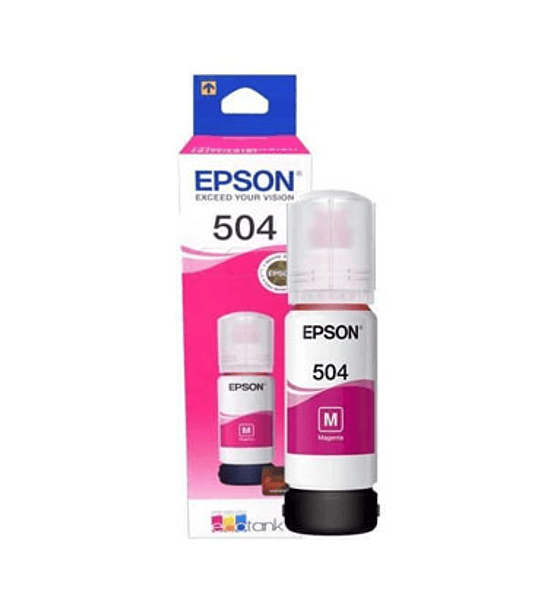 TINTA EPSON T504 MAGENTA BOTTLE 70M