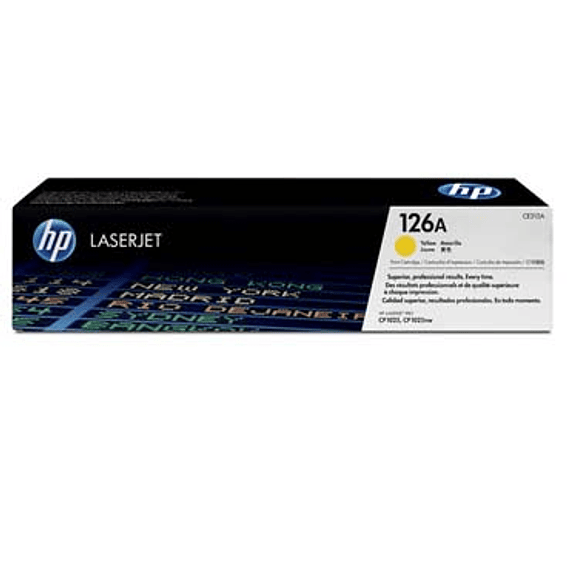 TONER HP CE312A LASER 126A YELLOW