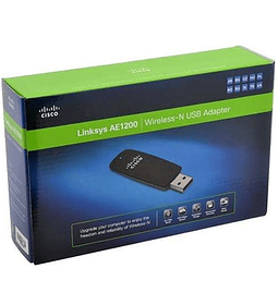 T. RED WLESS USB LINKSYS AE1200 300
