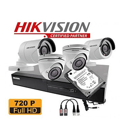 CAM CCTV KIT DVR 4CH 2XDOMO+ 2XBULL