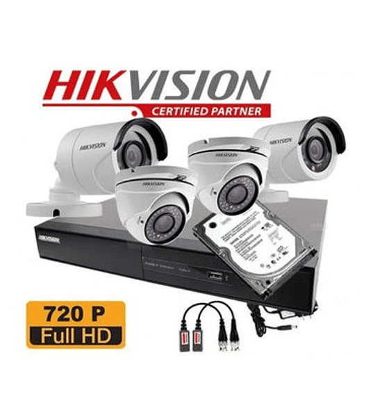 CAM CCTV KIT DVR 4CH 2XDOMO+ 2XBULL