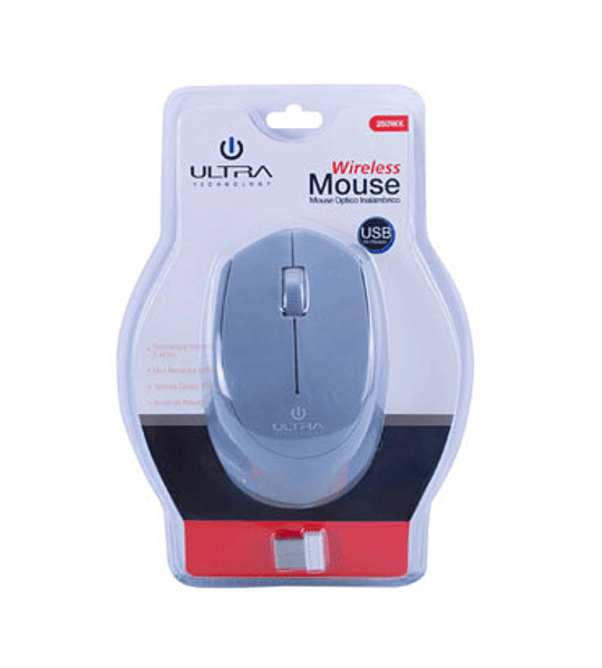 MOUSE WIREL ULTRA 250WX  SILVER