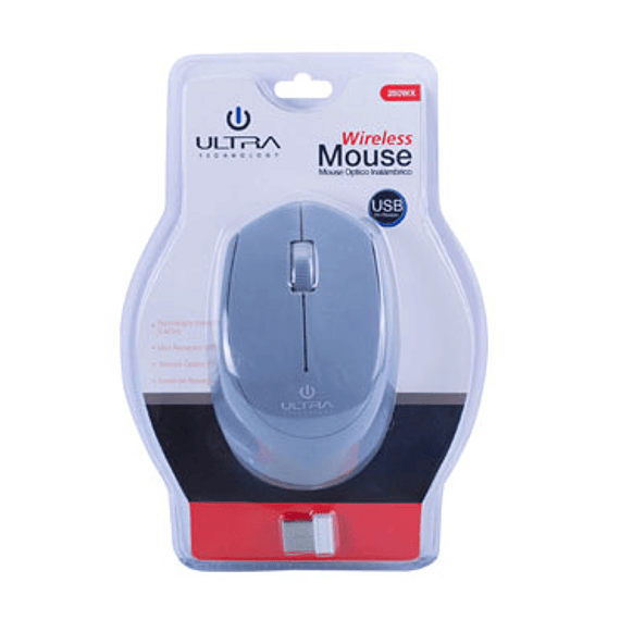 MOUSE WIREL ULTRA 250WX  SILVER