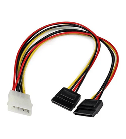 CABLE PODER MOLEX / X2 SATA TWC