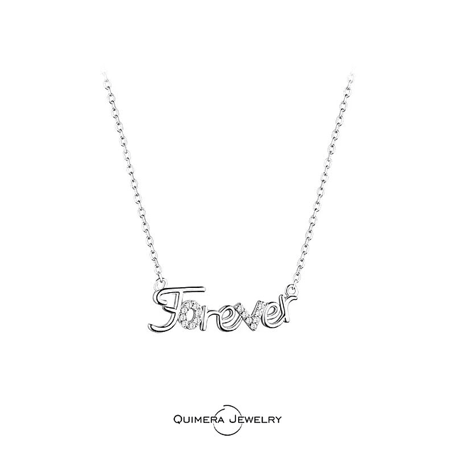 Collar forever micro incrustaciones