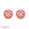 Aretes flor de loto plata S925 mujer