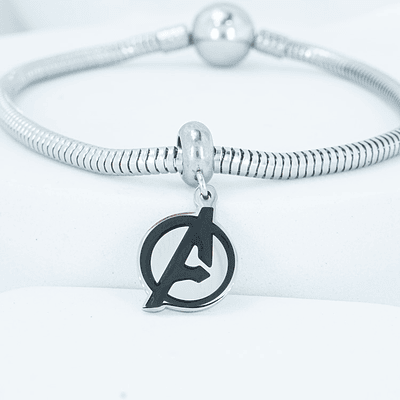 Charms dije para pulsera dije the avengers acero inoxidable