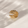 Ear cuff estructura esferica minimalista covergold mujer 