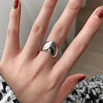 Anillo de corazón minimalista