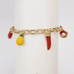 Pulsera multicharms esencia tropical