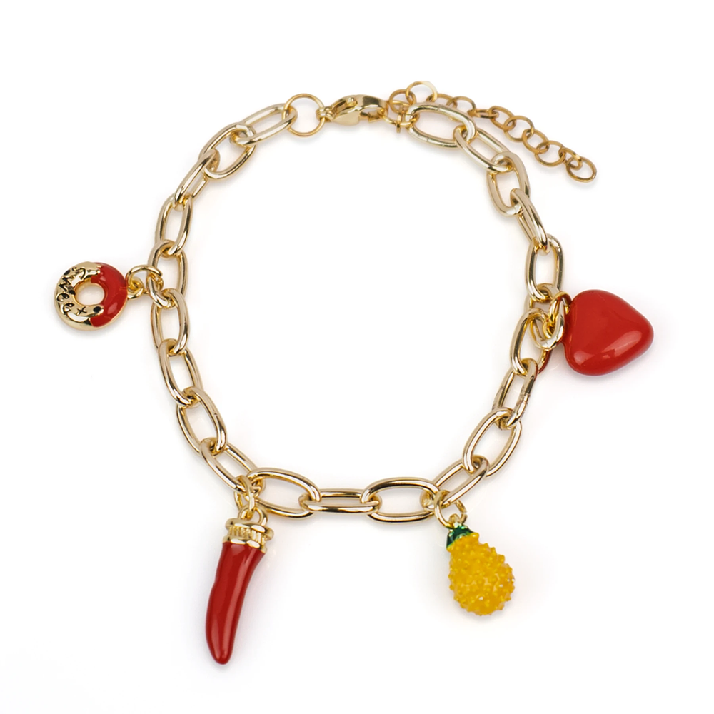 Pulsera multicharms esencia tropical