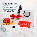 Empaque edición de Navidad listo para regalar