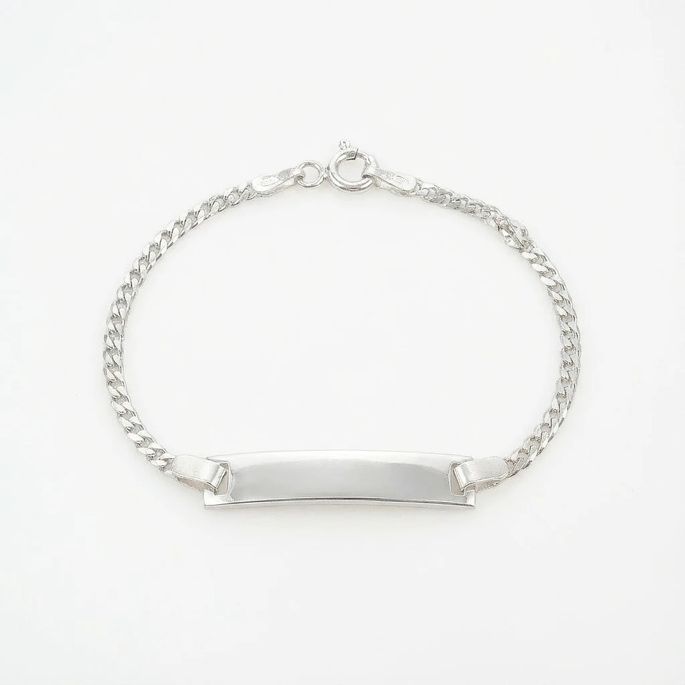 Pulsera esclava para niña en Plata Esterlina S925