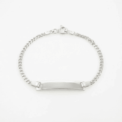 Pulsera esclava para niña en Plata Esterlina S925