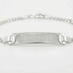 Pulsera esclava para niña en Plata Esterlina S925