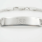 Pulsera esclava Plata 925 con tejido chinesco