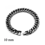 Pulsera eslabonada tipo cubana caballero