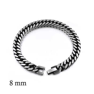 Pulsera eslabonada tipo cubana caballero