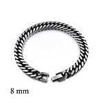 Pulsera eslabonada tipo cubana caballero