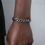 Pulsera eslabonada tipo cubana caballero