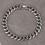 Pulsera eslabonada tipo cubana caballero