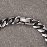 Pulsera eslabonada tipo cubana caballero