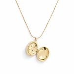 Relicario ovalado diseño mandala 